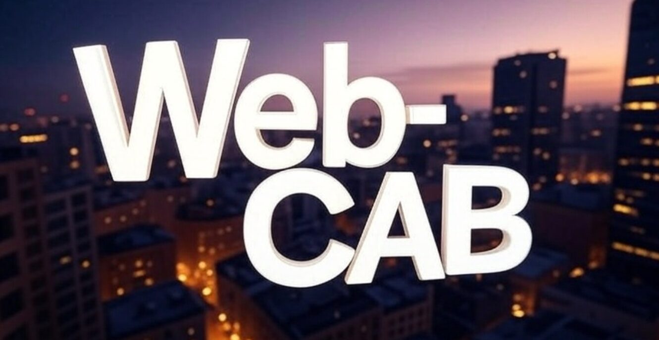 Web-Cabと目立つ文字で書かれたイメージ画像
