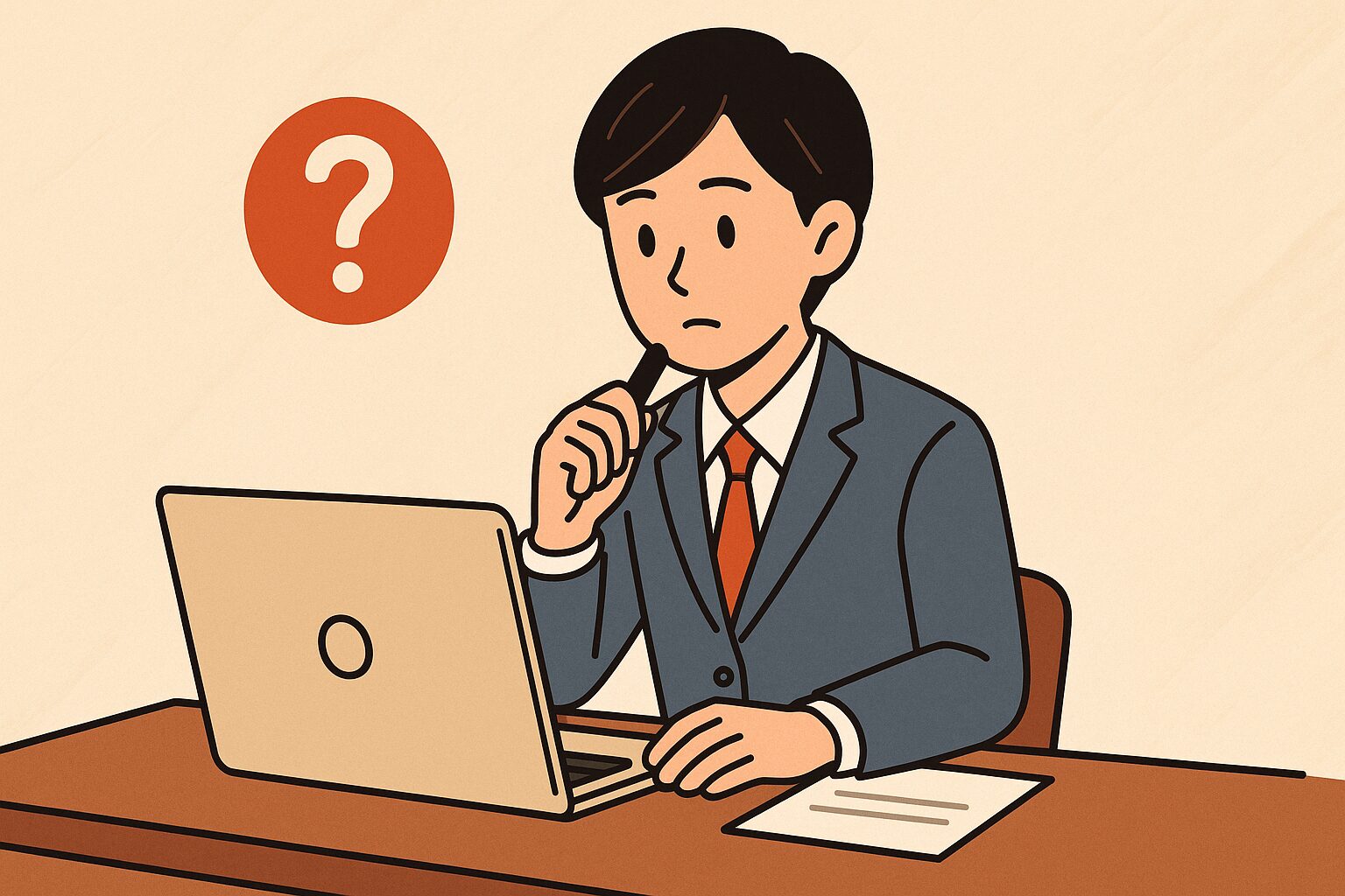 性格検査を受験している就活生のイメージ画像