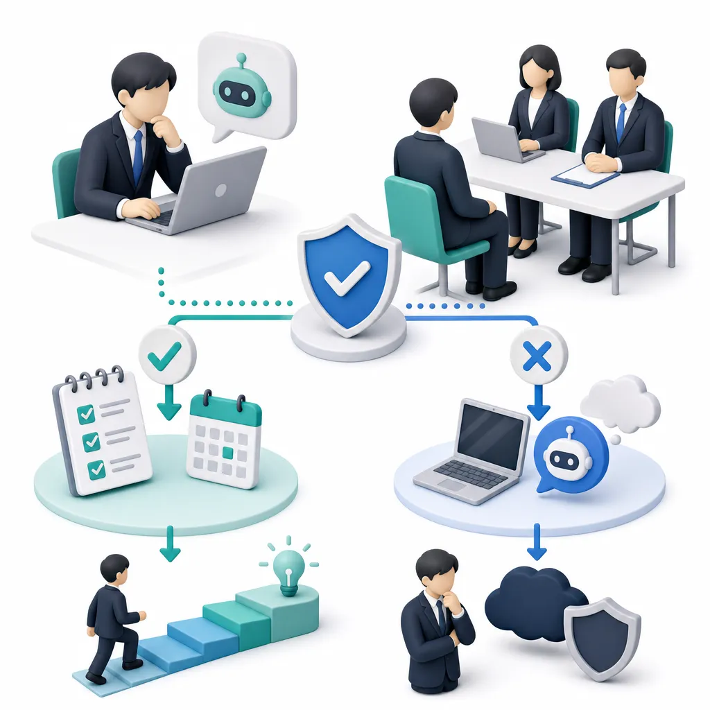 面接でAIを使うのはバレる？使ってよいかの考え方